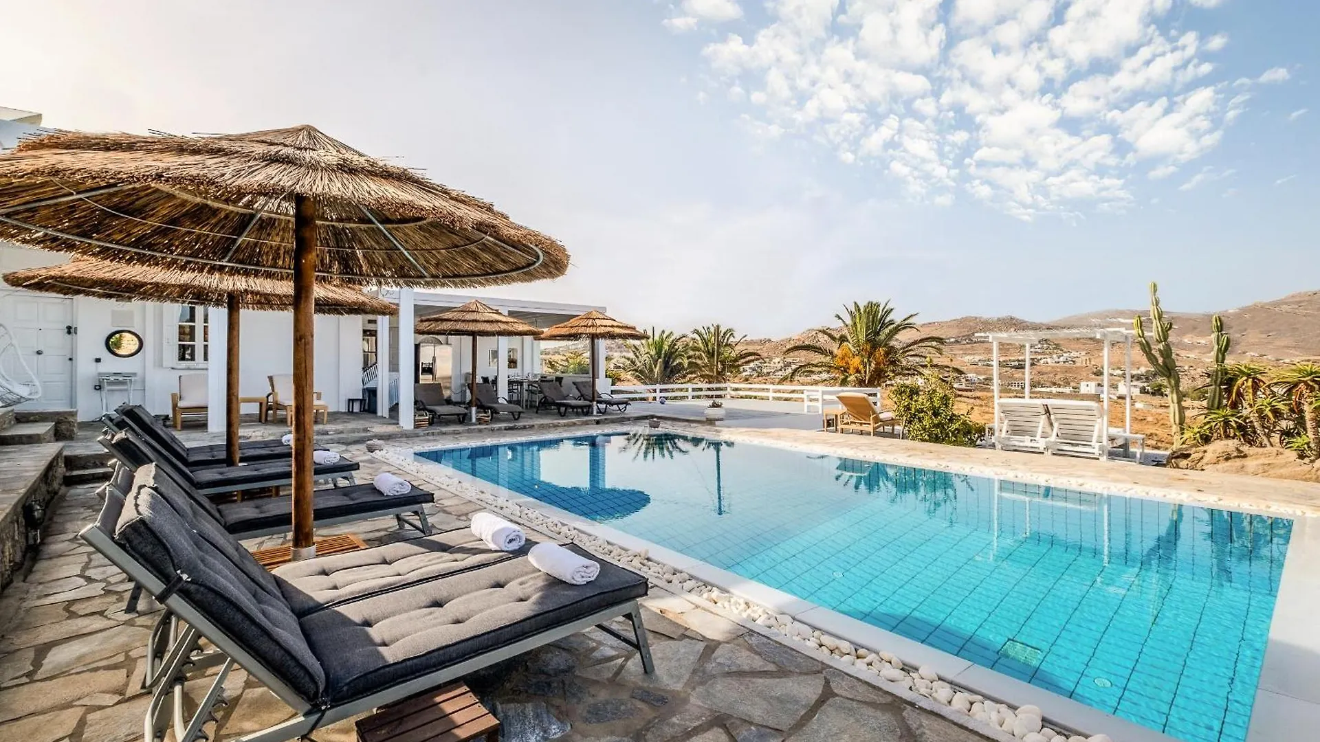 Manu Mykonos Exclusive Villa Luxury Beachside Stay With Private Pool By Quality Brand Villas Калафатис