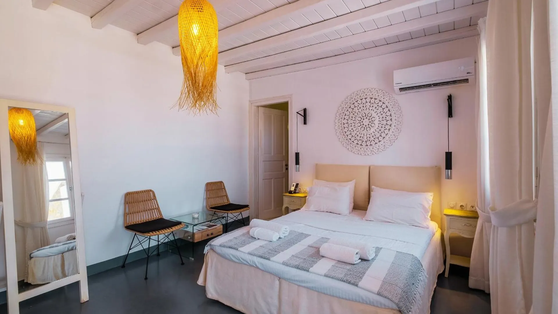 Manu Mykonos Exclusive Villa Luxury Beachside Stay With Private Pool By Quality Brand Villas Калафатис 0*,  Греция